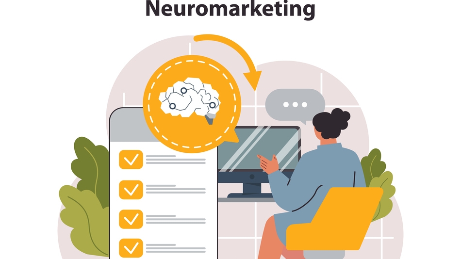 Icono concepto de neuromarketing