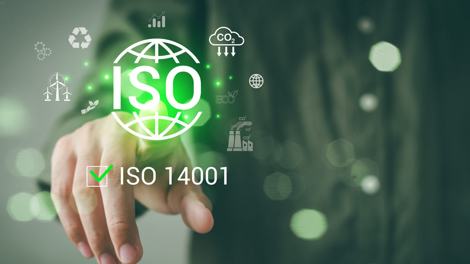 Icono concepto de ISO 14001